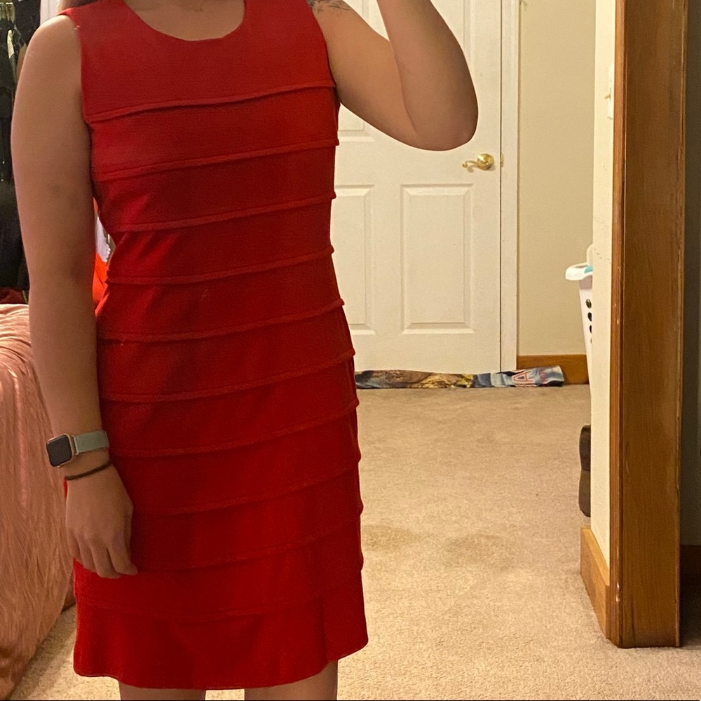 Calvin Klein Red Dress